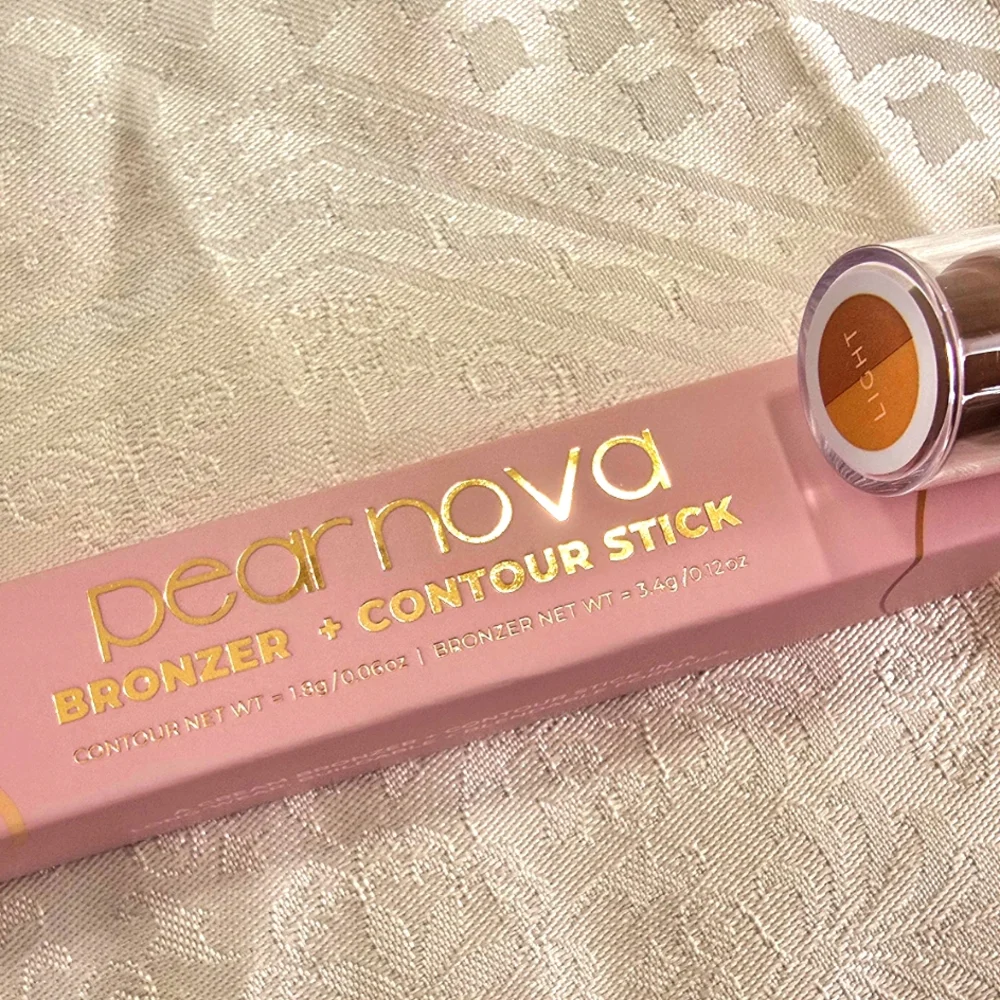 NEW! Pear Nova Bronzer + Contour Stick in Tan 1.8 g - Picture 5 of 16